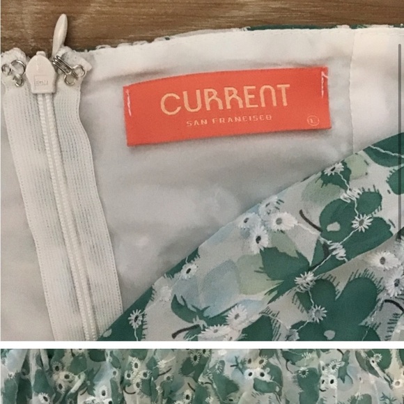 Current San Francisco Boutique Off Shoulder Dress L - Picture 3 of 6